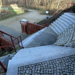 Restauration Aufgang Bismarckturm in Rathenow